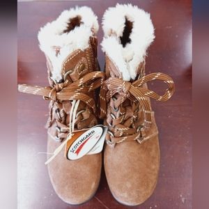 Earth Origins Crowley Leather Lace Up Ankle & Booties Boots (New)